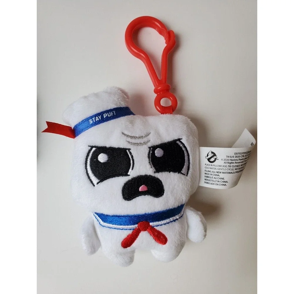 Ghostbusters Set‎ of 4 Plush Keychain Clip Slimer Muncher Stay-Puft Terror Dog